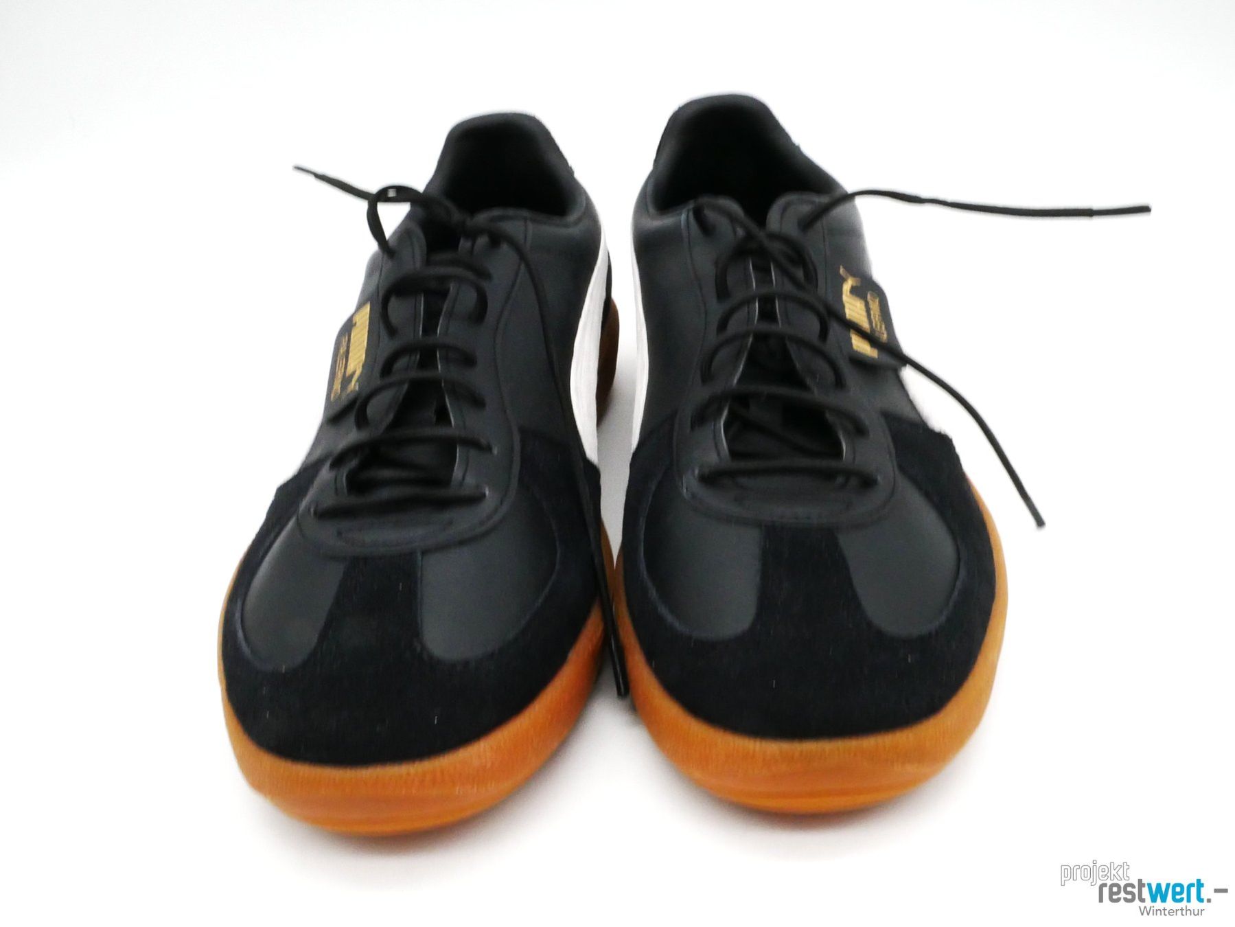Puma Scarpe da uomo: PUMA Palermo Schuhe, schwarz, Gr. 43 – Nuovo (secondo la descrizione) da Winterthur venduto da Restwert_Winterthur 2