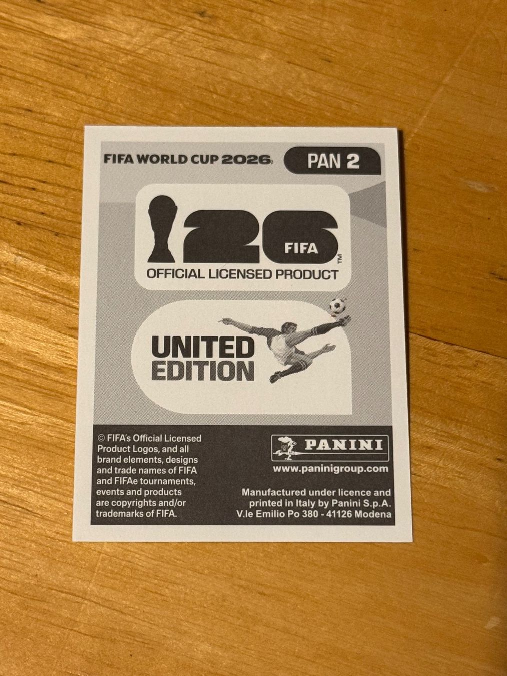 Panini Sammelbilder & Trading cards: PAN 2 Panini FIFA World Cup WM 2026 – Neu und originalverpackt aus Zürich von wtpooh 1