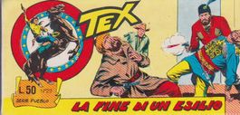 Italian comic strip TEX SERIE PUEBLO # 29 1965 LA FINE DI UN
