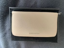 Orciani Leder Portemonnaie Beige neu!