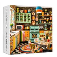Jigsaw 1000 Puzzle "Mid-Century Color Kitchen"