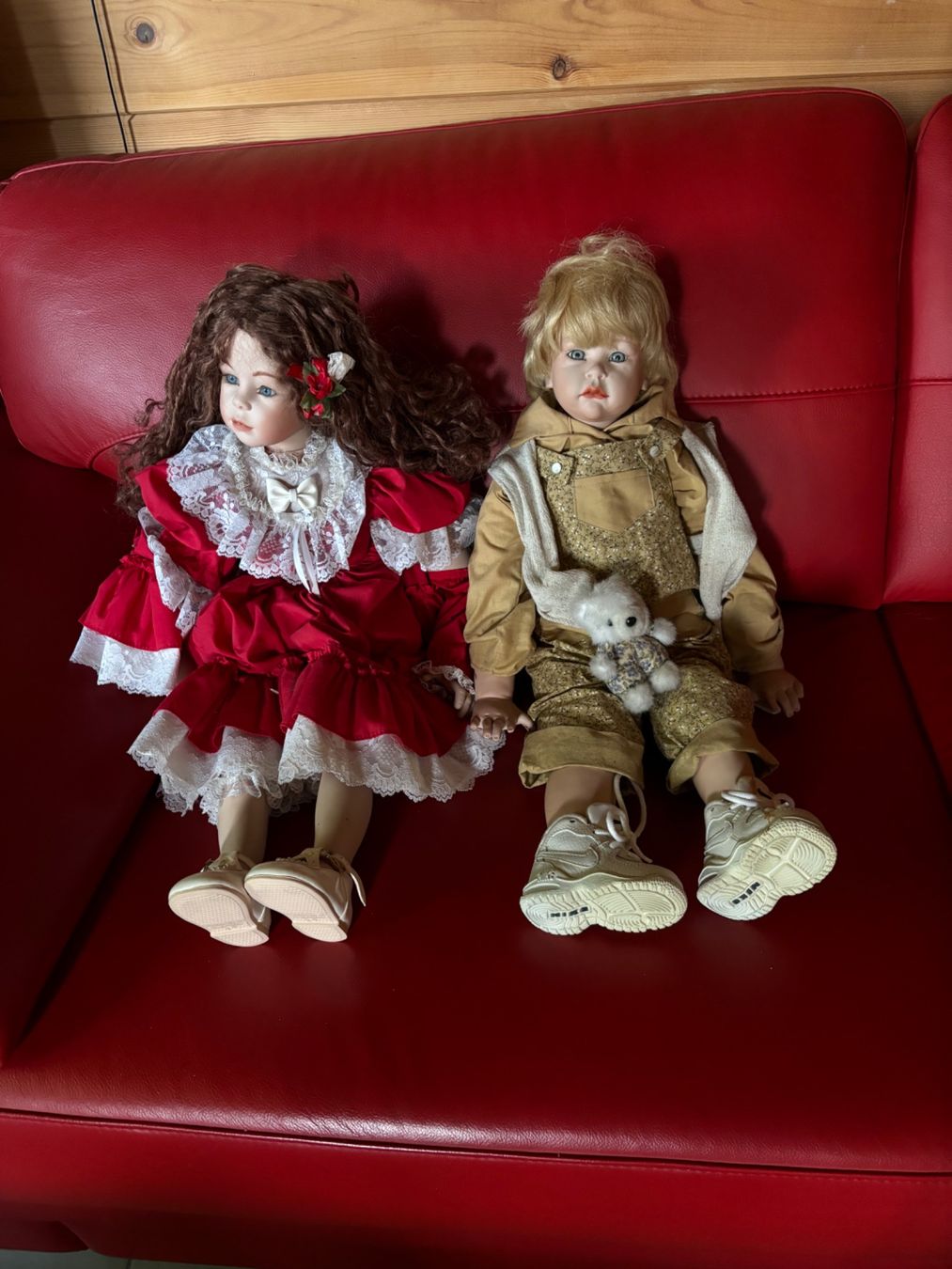 Puppen: 2 Porzelanpuppen – Gebraucht aus Les Pontins von Brumm01