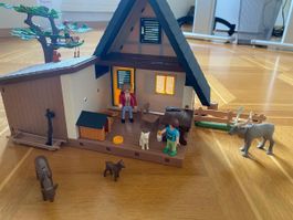 Playmobil Sammlung Wikinger Ritter Bauernhof Tiere Drachen g