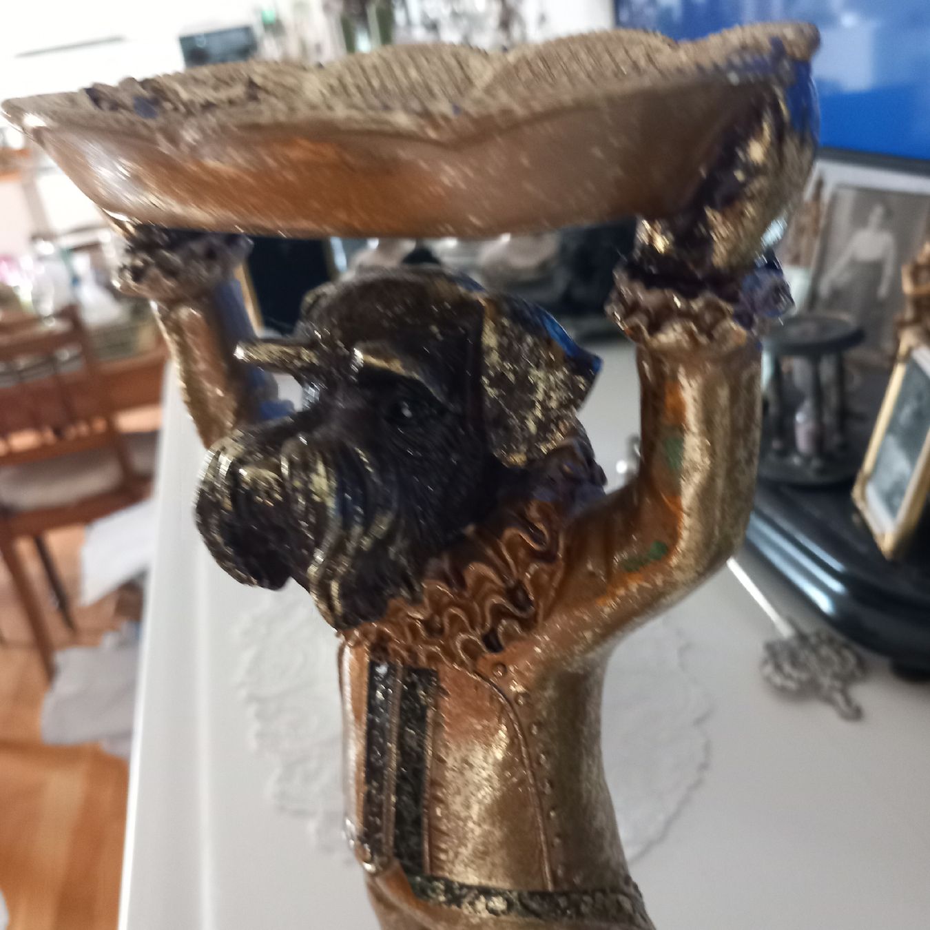 Figuren: Visiten Kärtli Ständer / Vintage Shabby – Gebraucht aus Aegerten von gismolini 2