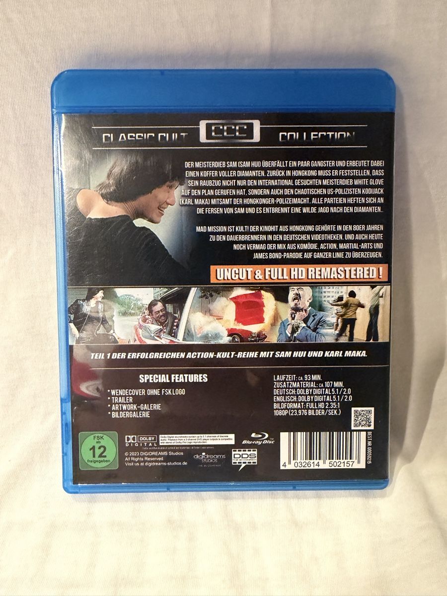 Tutti i DVDs: Mission 1 Blu-ray Uncut HD-Remastered RAR – Usato da Zollikofen venduto da hekote 1