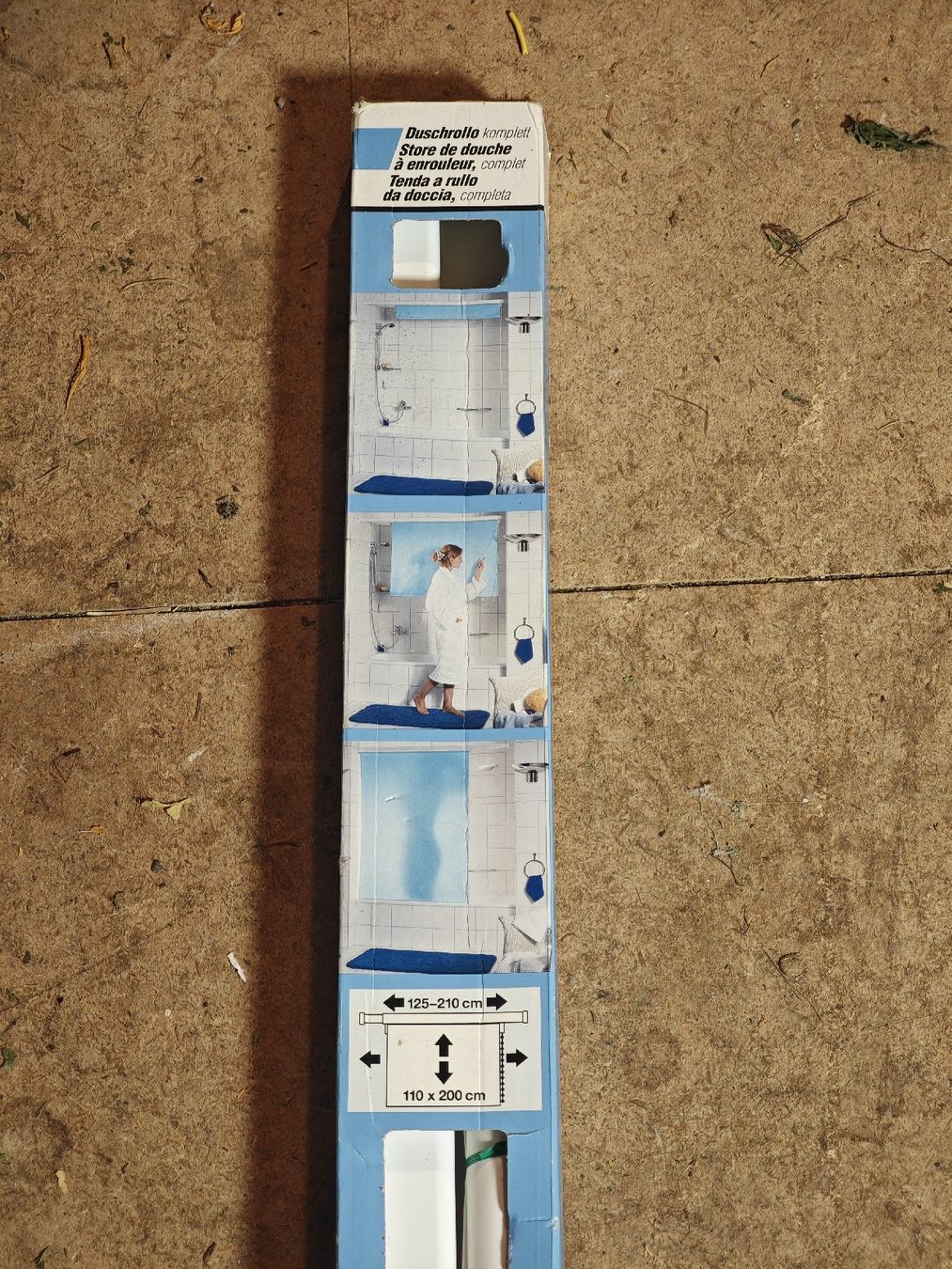Vorhänge: Duschrollo komplett 125-210cm NEU mit Verpackung – Neu (gemäss Beschreibung) aus Stein AR von beni_w 1