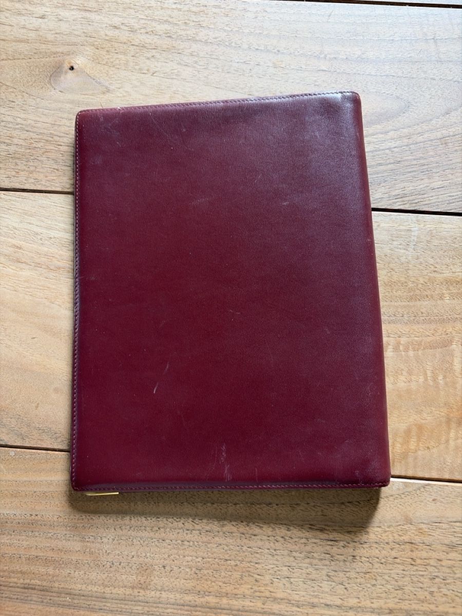 Ordner: Cartier Burgundy Leather Agenda Folder – Gebraucht aus Zürich von muelv 3