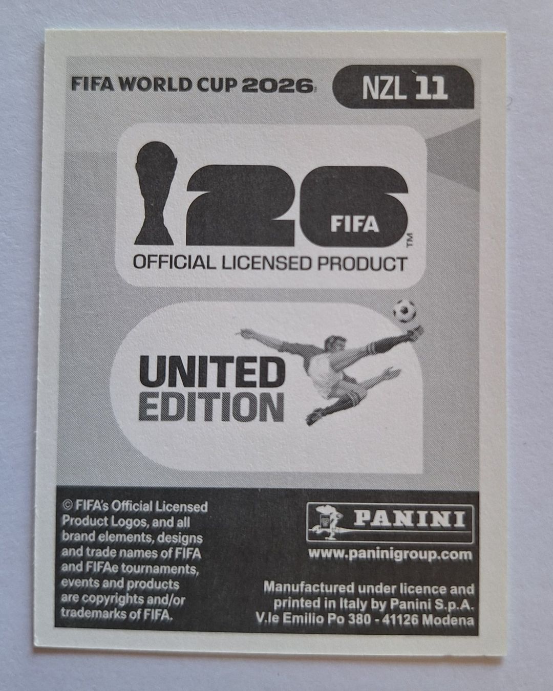 Panini Carte collezionabili: Panini Sarpreet Singh NZL 11 – Nuovo (secondo la descrizione) da Romanens venduto da Crocette 1