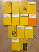 Reclam Bücher Deutsche Literatur, je Buch 0.70 Fr.