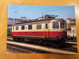 Postkarte SBB Elektrische Lokomotive Re 4/4 I 10050 TEE