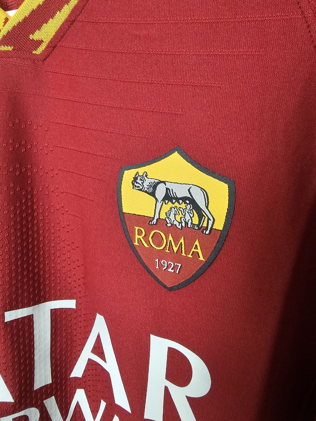 Canottiere & Pantaloni: AS Roma Authentic Spielertrikot 19/20 – Nuovo (secondo la descrizione) da Rickenbach LU venduto da LichterWelt 6