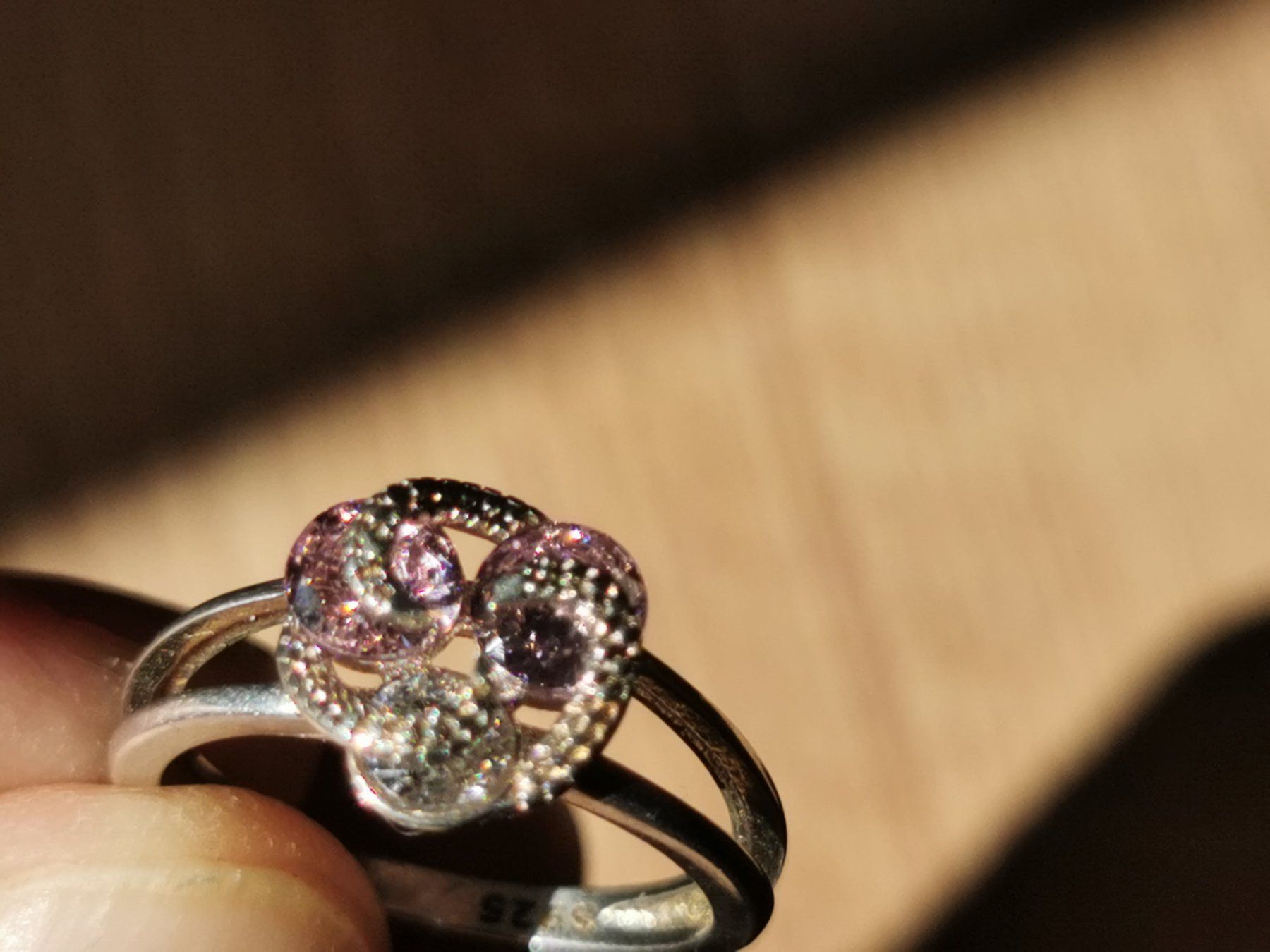 Anelli: Damen Silber 925 Ring mit Zirkone. – Nuovo e nell'imballaggio originale da Schlieren venduto da vlalif 8