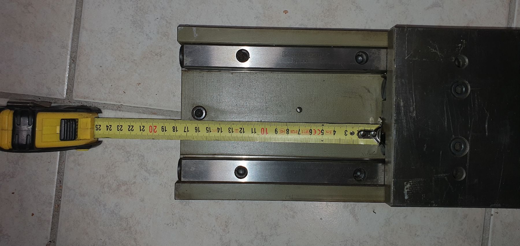 Cuscinetti a sfere: Table coulissante Schneeberger acier – Usato da Chailly-Montreux venduto da Zorro123 6