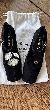 Praktisch neue Prada Mary Jane Schuhe 