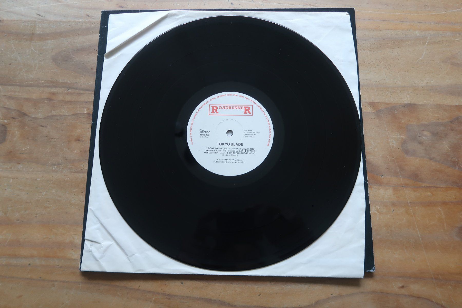 Dischi in vinile: TOKYO BLADE - ST - VINYL LP – Usato da Basel venduto da Patiscat 3