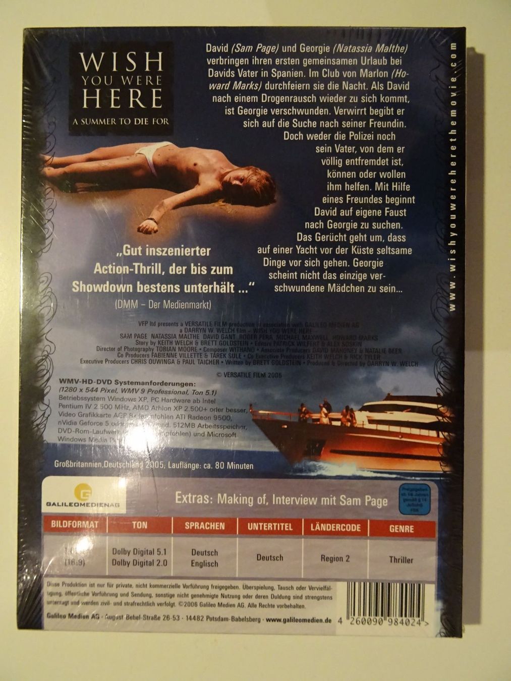 Tutti i DVDs: Wish you were here – Nuovo e nell'imballaggio originale da Erstfeld venduto da Mario_boe0 1