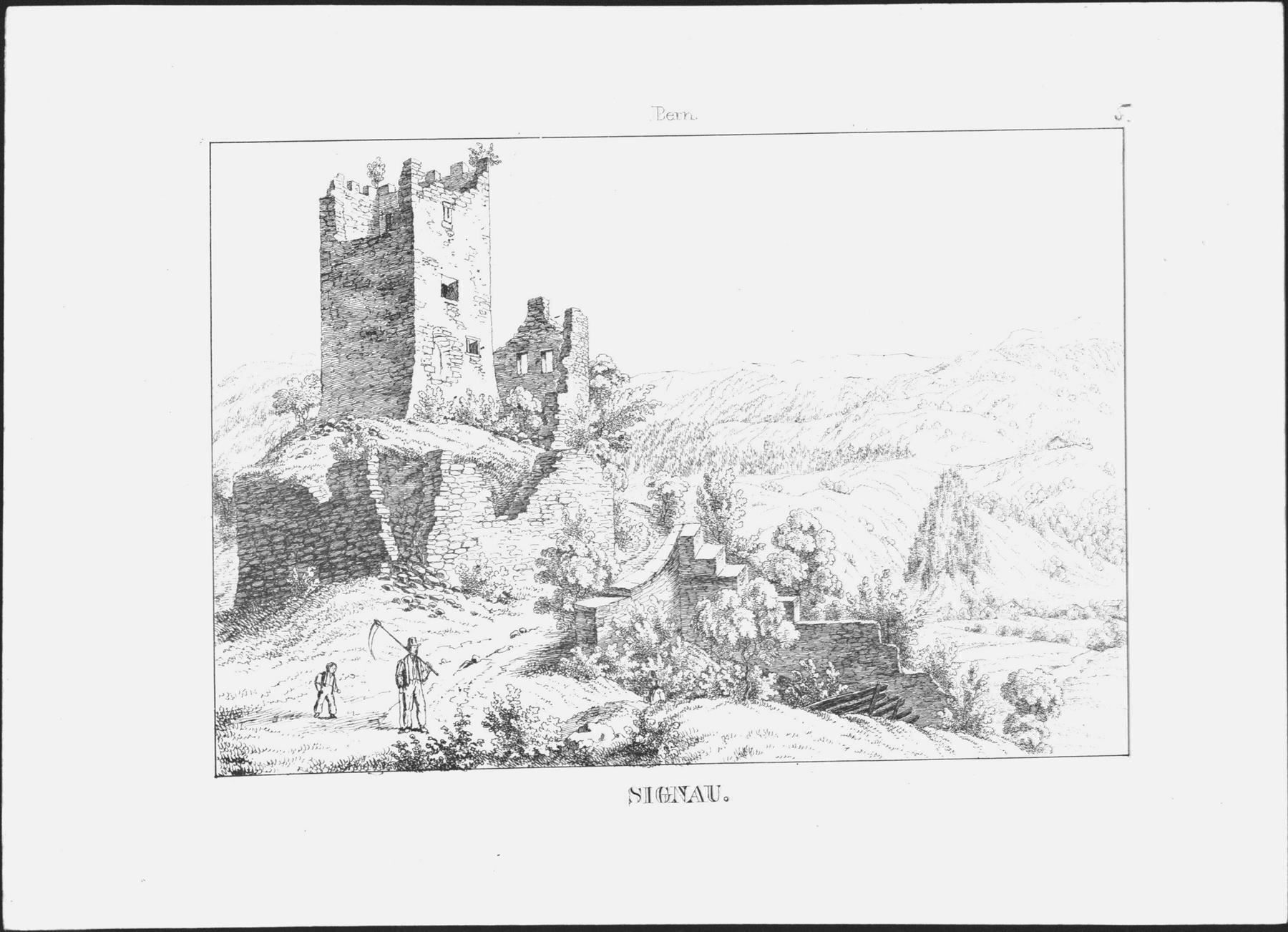Incisioni: Signau von Wagner 1840 – Usato da Rafz venduto da Helvet32
