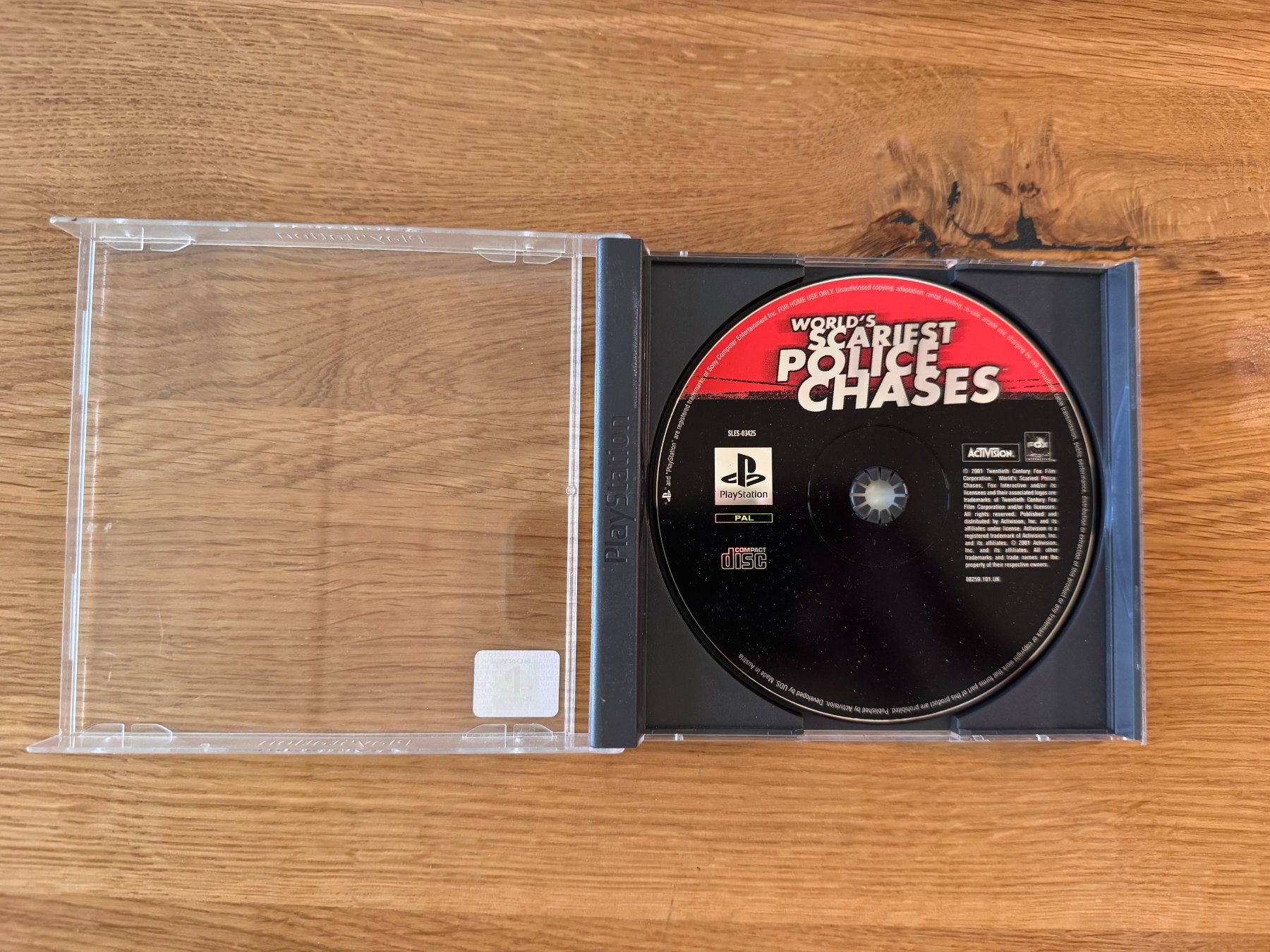 Sony Giochi: World's Scariest Police Chases - PS1 – Usato da Schaffhausen venduto da bec_82fj
