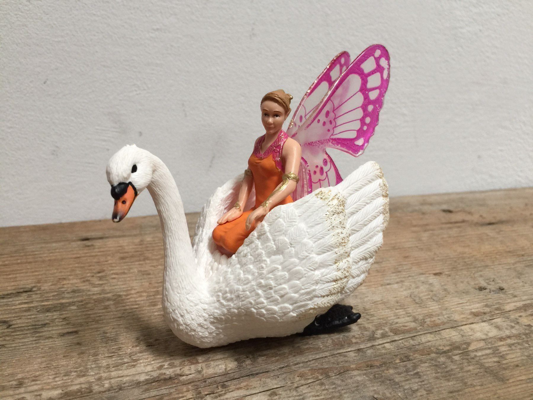 Schleich Statuette: Schleich Zarinya Bayala Schwan Elfe – Usato da Ennetbaden venduto da mapa05