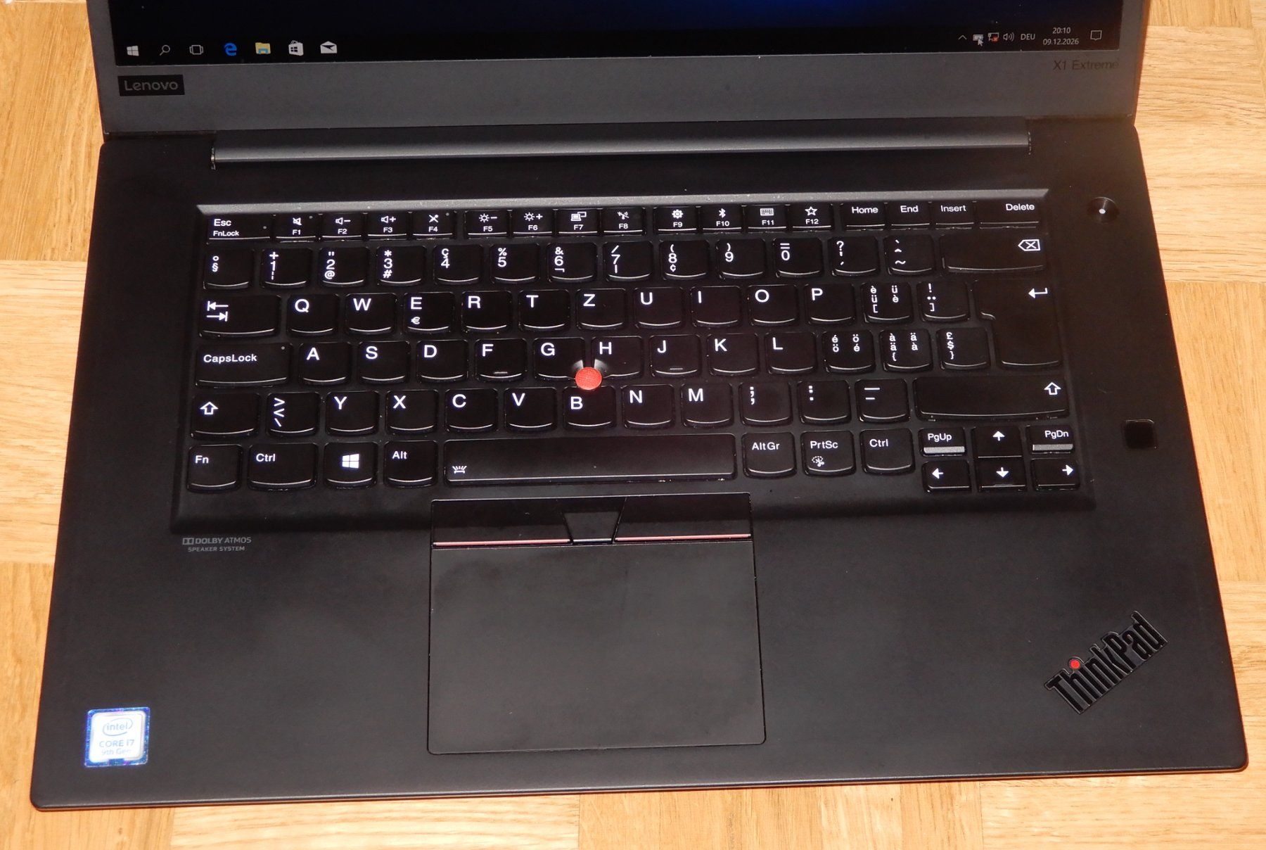 Lenovo Notebook: Lenovo ThinkPad X1 Extreme mit i7-9750H CPU – Usato da Bern venduto da compischop 4