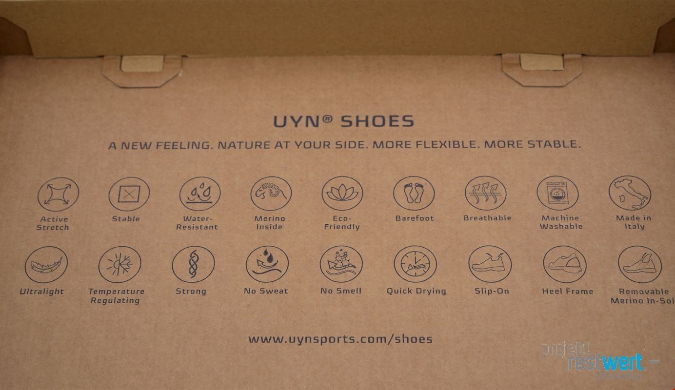 UYN Damenschuhe: UYN FREE-FLOW TUNE, MINT/SILVER, GR. 35 – Neu (gemäss Beschreibung) aus Winterthur von Restwert_Winterthur 5