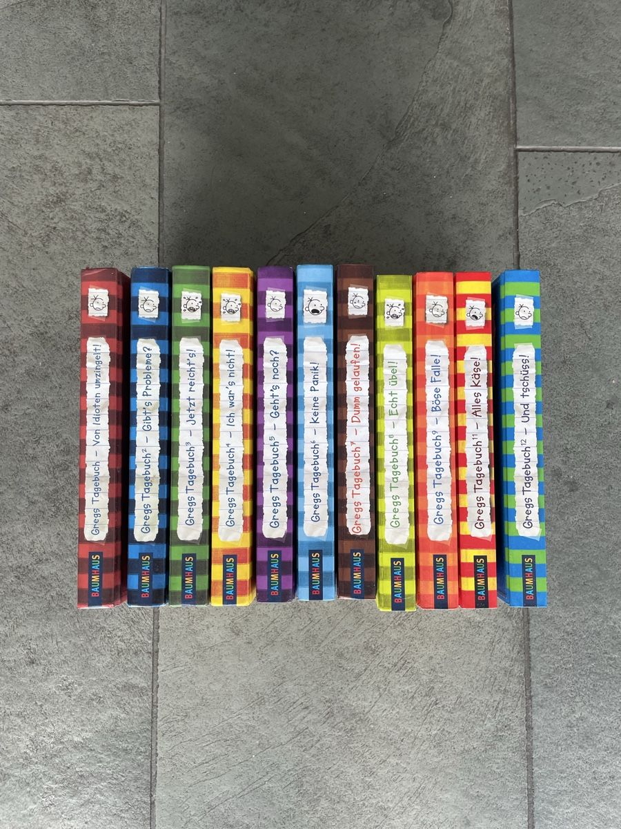 Libri: Gregs Tagebuch 1-12 (10fehlt) – Usato da Zollikon venduto da yul_5wgc