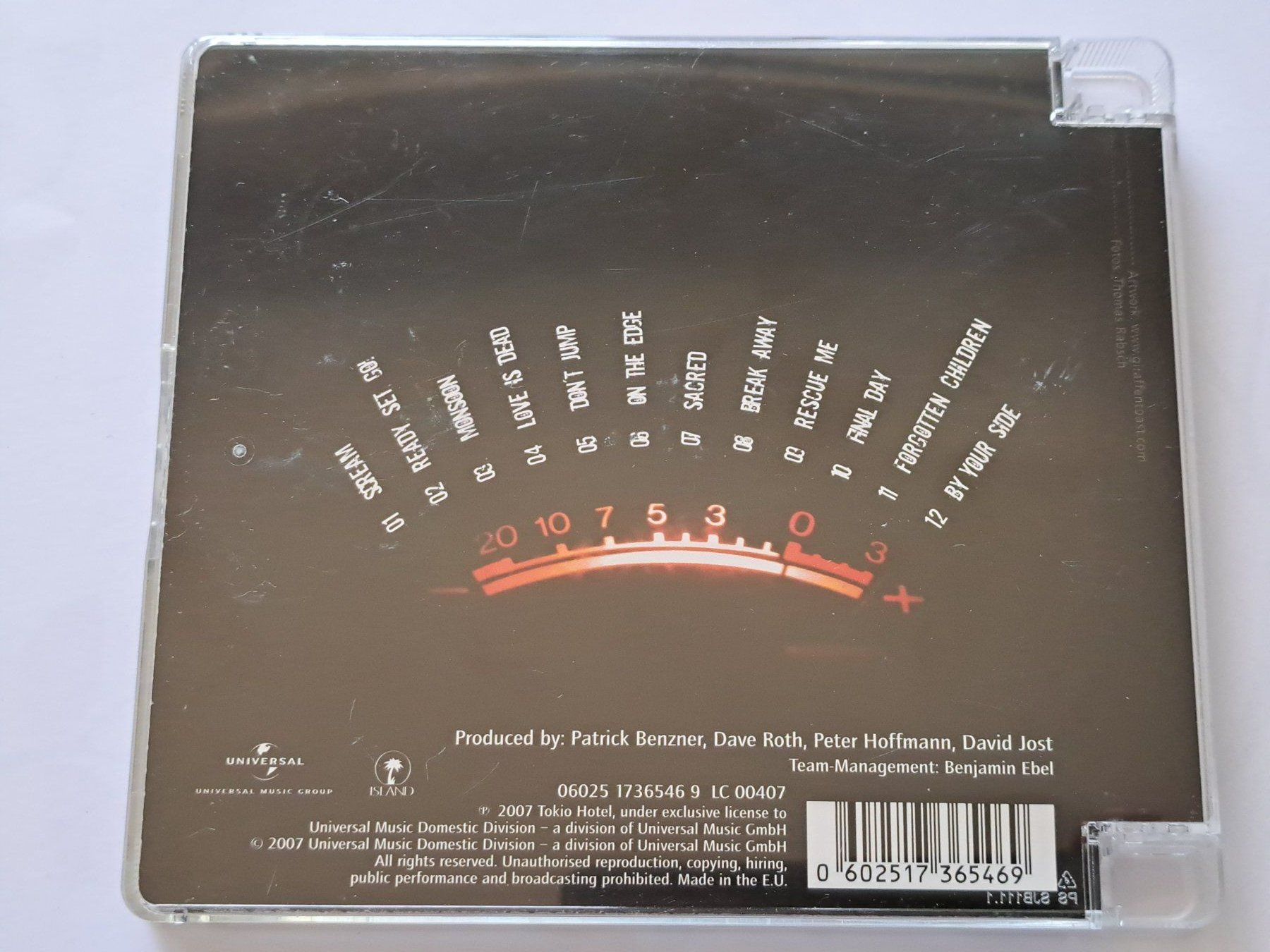 CDs: Cd Tokio Hotel - Scream  – D'occasion à Pully par bro_n52j 1