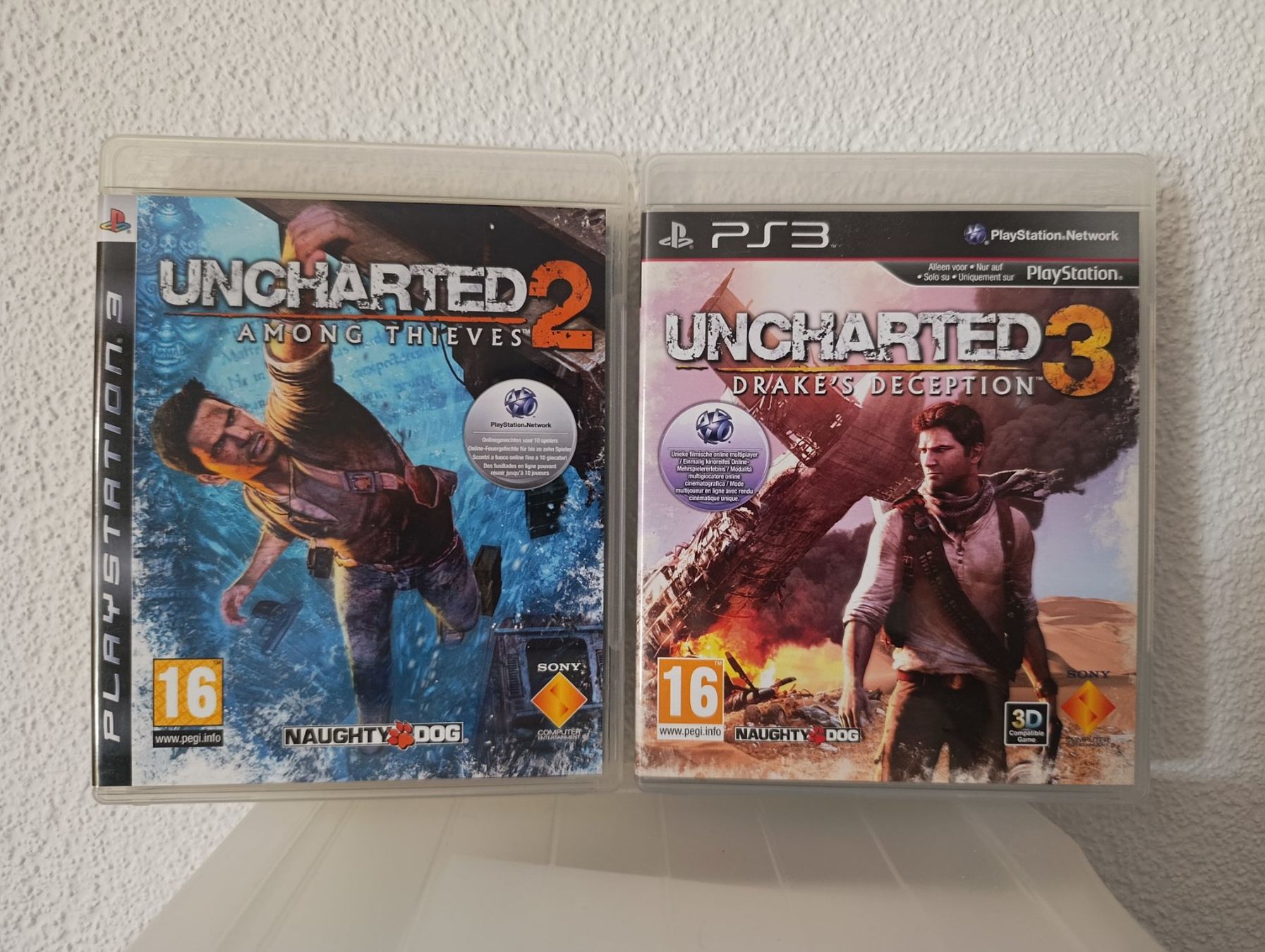 Sony Giochi: Uncharted 2&3 PS3 - Abenteuer-Spiele Klassiker im Doppel! – Usato da Wil SG venduto da Donaldus
