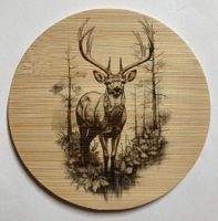 Untersetzer-Set Hirsch