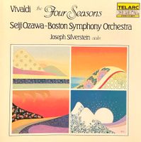 Vivaldi CD Die Vier Jahreszeiten • Ozawa • Silverstein