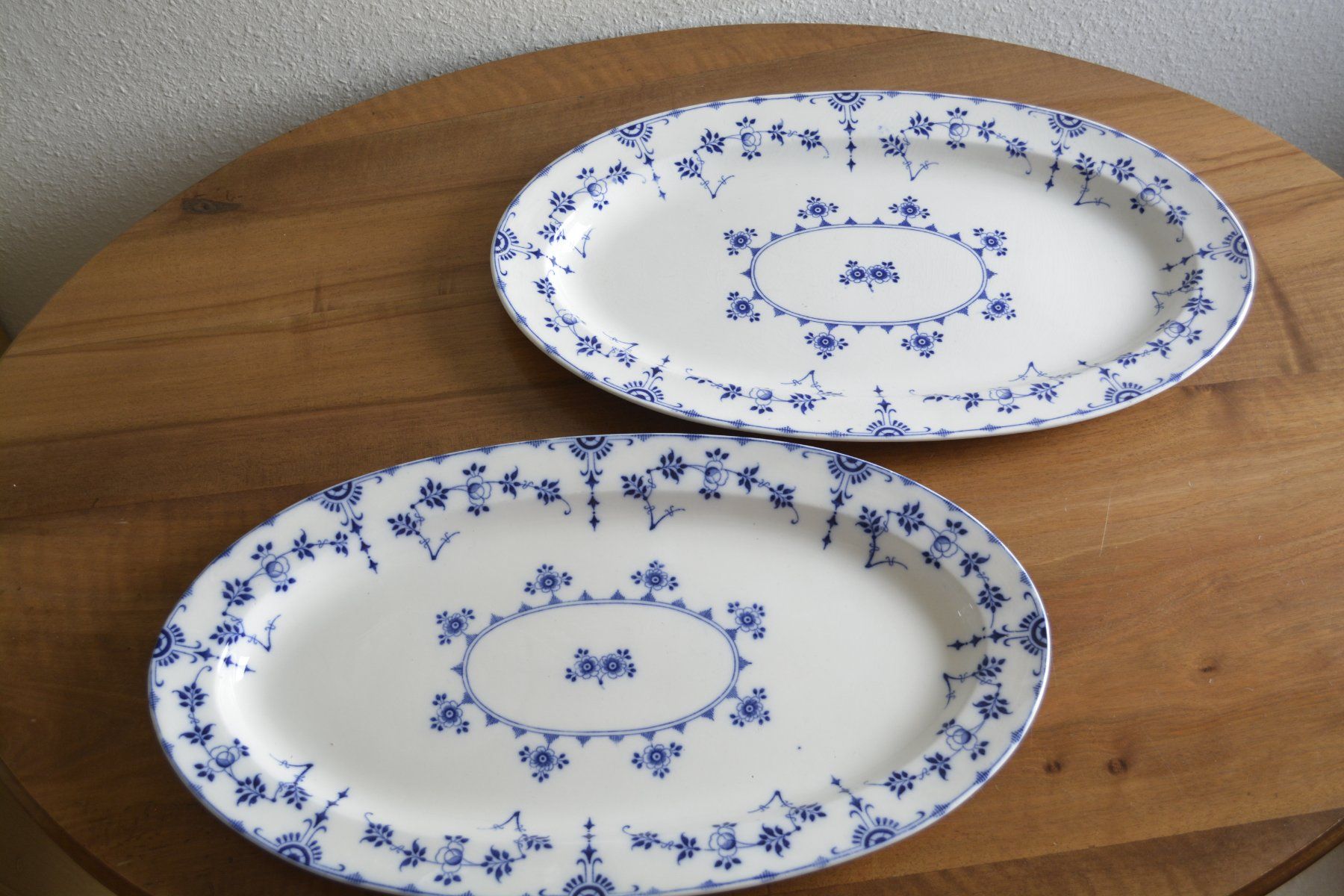 Servierplatten: Servierplatten Minton "Danish" 2-teilig – Gebraucht aus Brunnen von Kloster_Ingenbohl