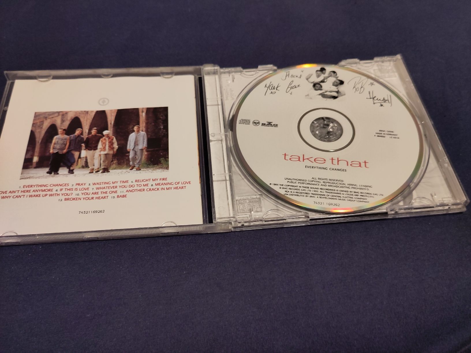 CD: Take That - Everything Changes – Usato da Zürich venduto da Heldel 1
