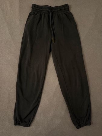 Schwarze H&M Jogginghose, Grösse XS