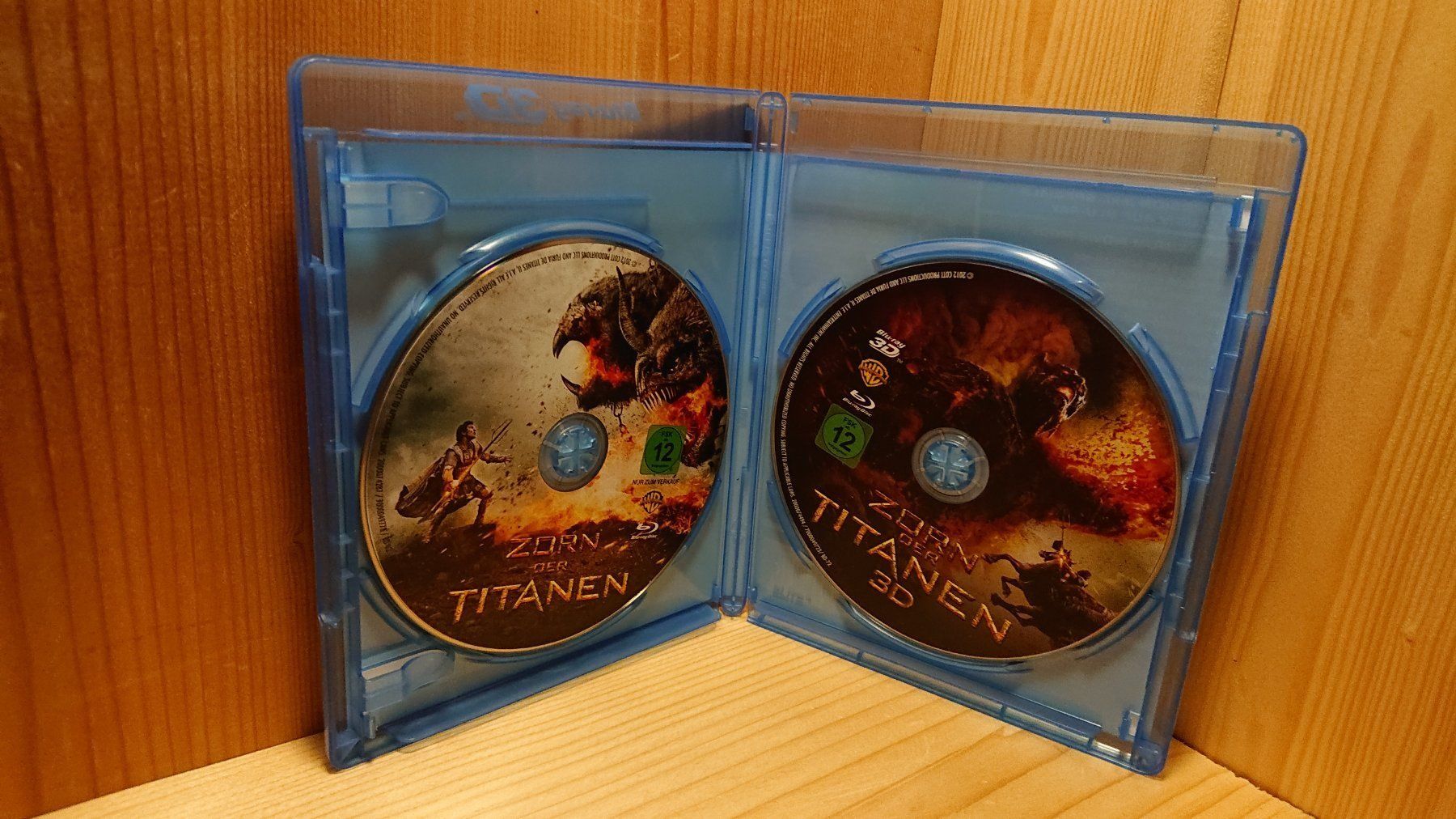 Alle DVDs: ZORN DER TITANEN 3D und 2D Blu-Ray – Gebraucht aus Wilderswil von Exebub 2