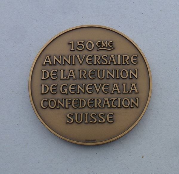 Medaglie: Grosse Medaille ++ GENEVE 1814-1964 – Usato da Walkringen venduto da Casablanca777 1