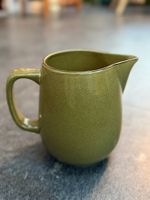 Rössler Keramik Krug / Kanne, olivgrün, 1.5L Milchkrug, Tee