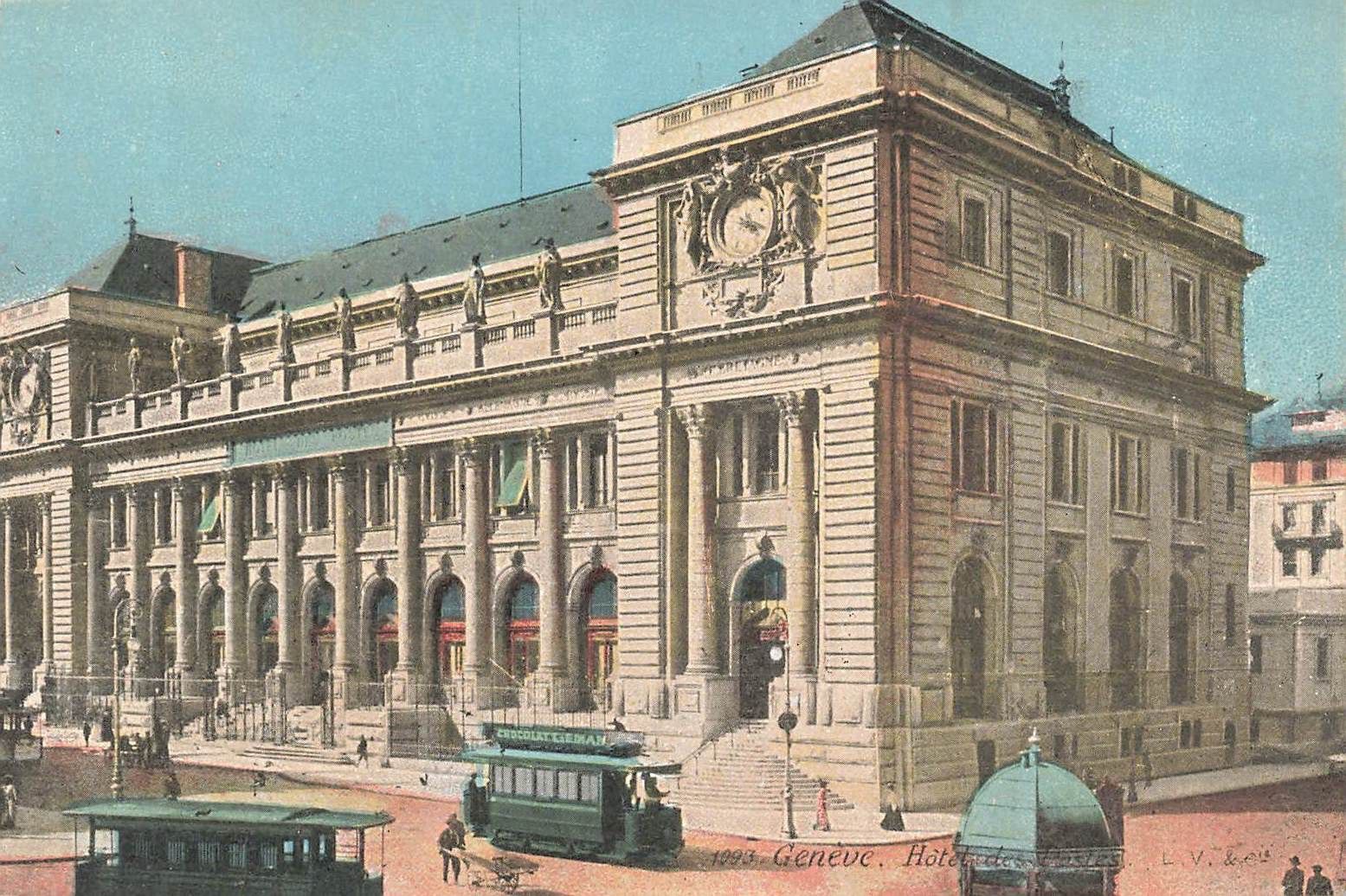 Cartoline postali: Geneve Tram Straßenbahnen – Usato da Biasca venduto da Blenio71