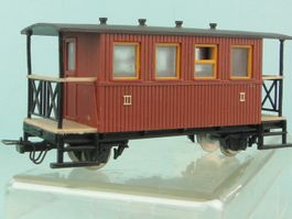 Egger-Bahn H0e 2/3 Klasse Personenwagen