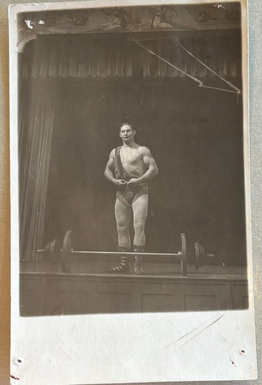 Cartoline postali: Fotokarte, Bern, Berner Gewichtheber, 1923 – Usato da Frauenfeld venduto da Merk52