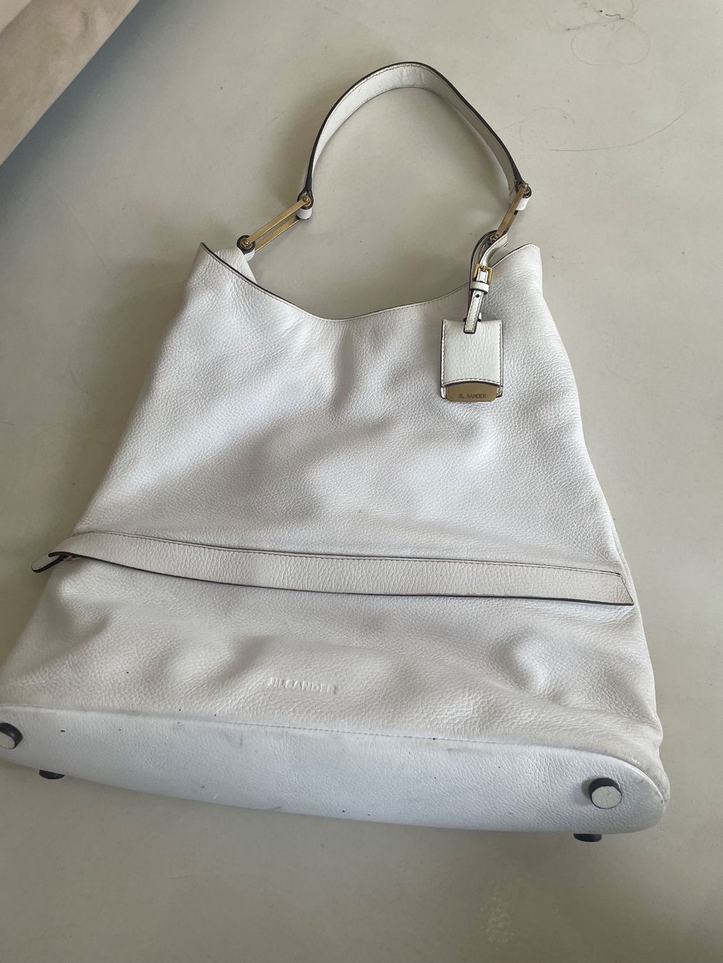 Jil Sander Borse da donna: Jil sander leather tote bag – Usato da Minusio venduto da Pink222
