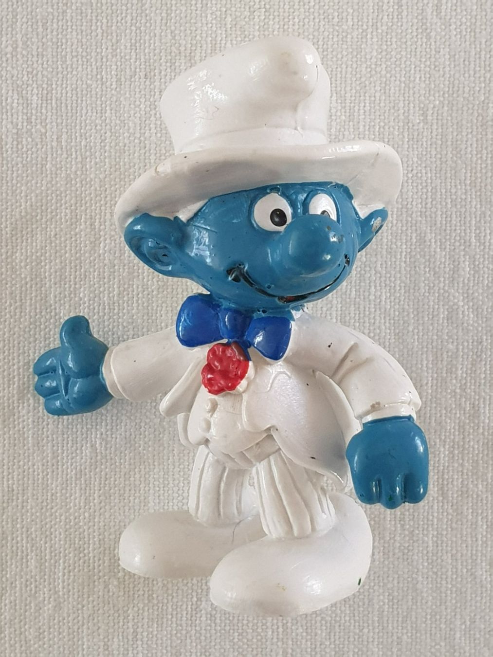 Schleich Statuette: Schlumpf - Bräutigam – Usato da Mörschwil venduto da spirspi