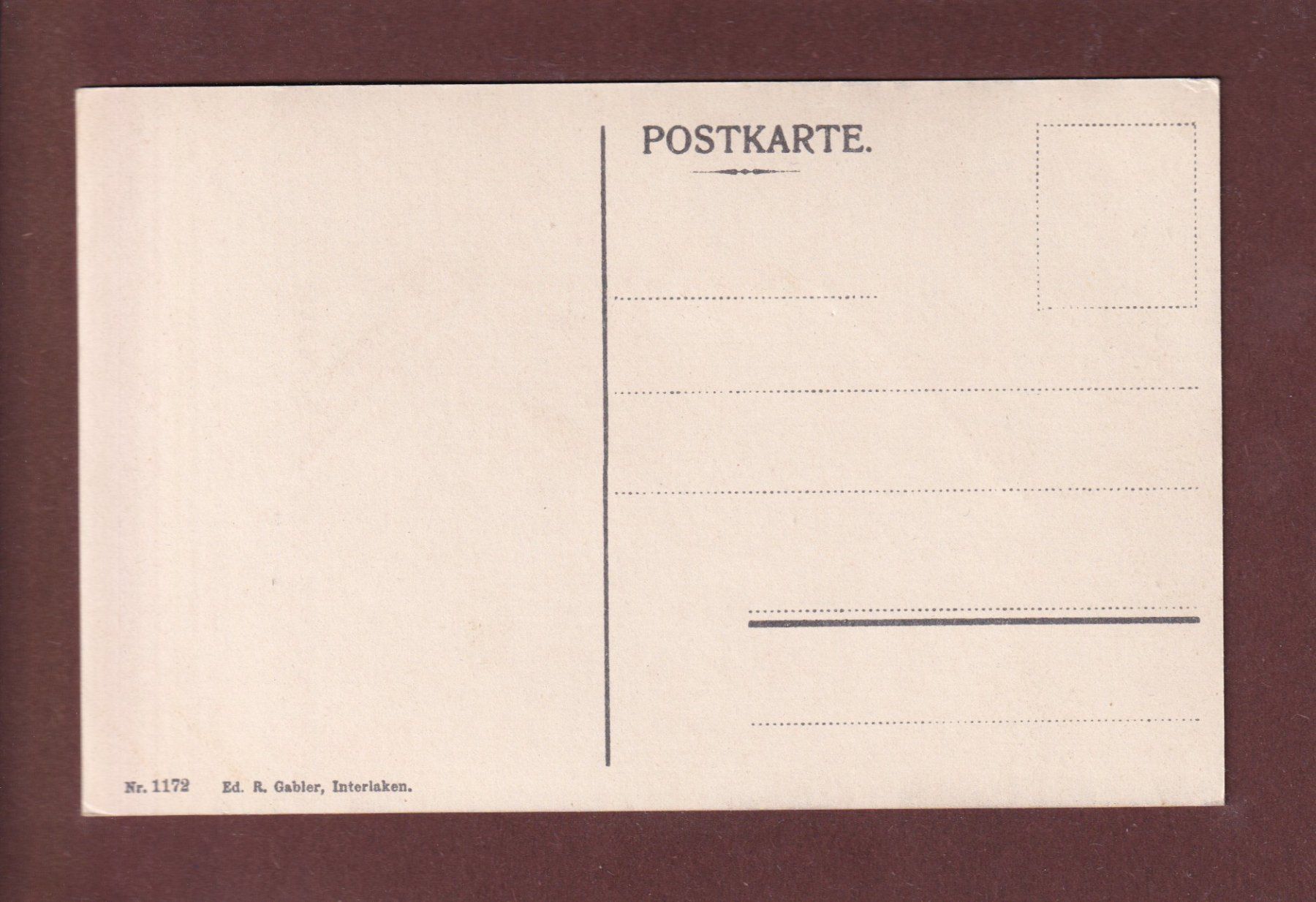 Cartoline postali: INTERLAKEN - Mönch und Jungfrau – Usato da Pully venduto da nicecards 1