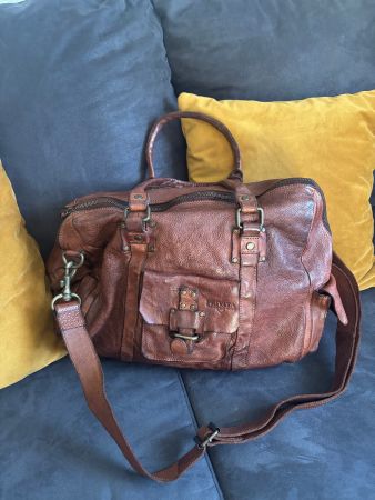 PRIVATE Made in Italiy Ledertasche neuwertig