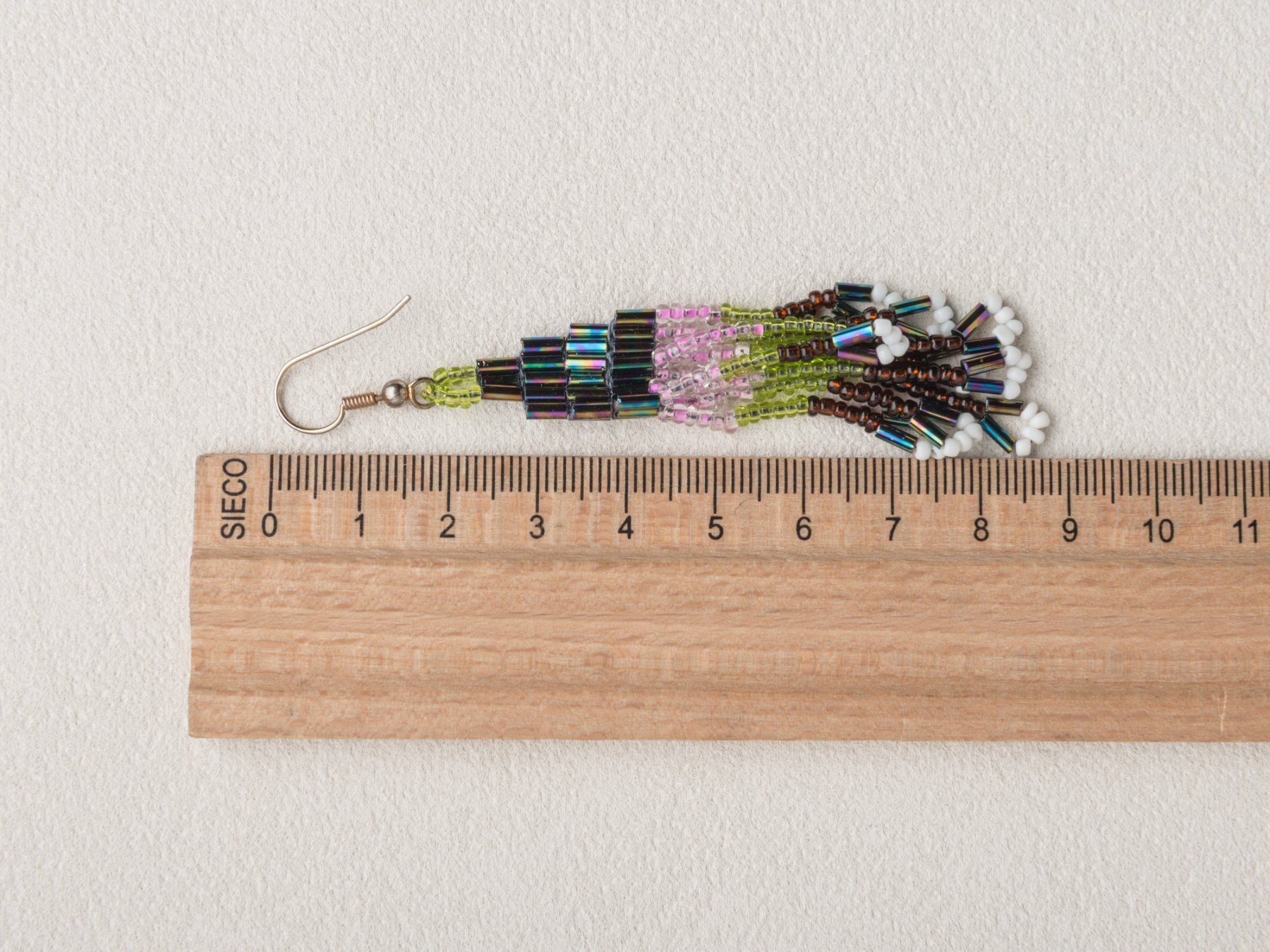 Orecchini pendenti & Orecchini a lobo: Bunte Ohrringe mit Fransen, Modeschmuck Boho Style – Usato da Ziefen venduto da sin_2chk 2