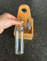 Essig & Öl Glasflaschen - Neuwertig