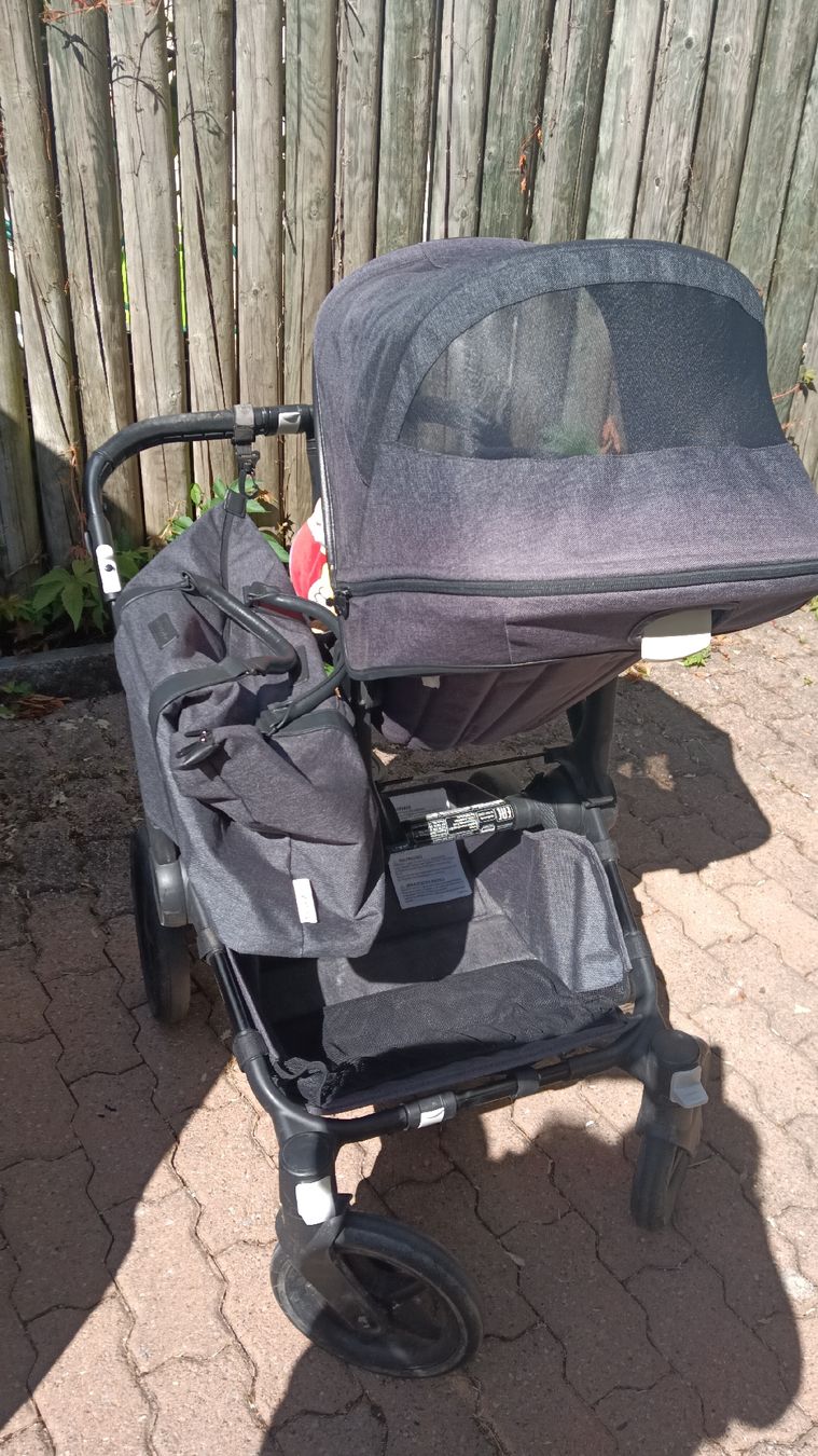 Bugaboo Carrozzine: Bugaboo Donkey 5 Twin Pushchair Grey Used – Usato da Lengnau BE venduto da Ragaso 8