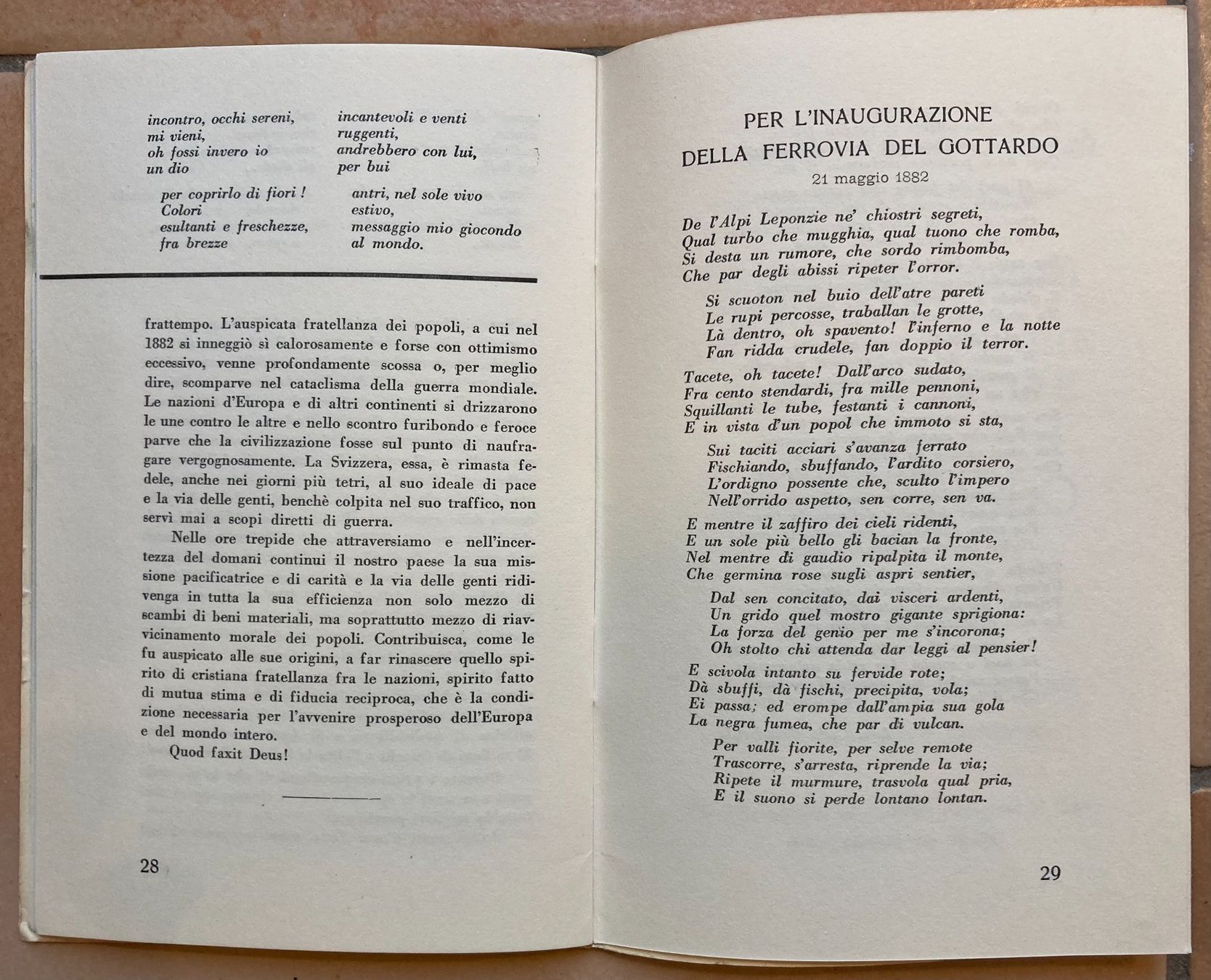 Bücher & Karten: S.F.F. - Ferrovia del Gottardo - 50 Anni - 1932 – Gebraucht aus Versoix von  2