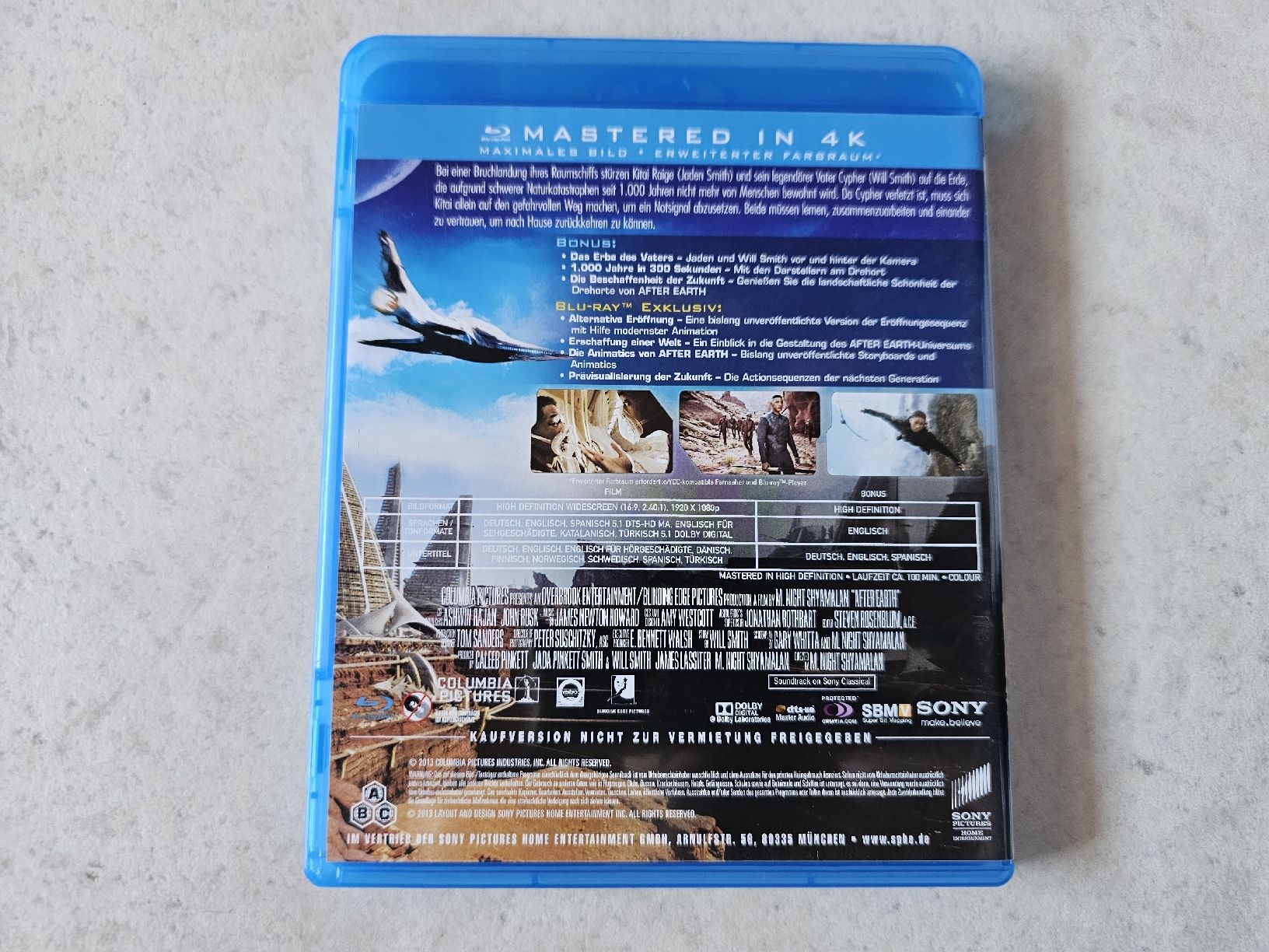 Tutti i DVDs: After Earth  /  Bluray – Usato da Schneisingen venduto da backstore24 1