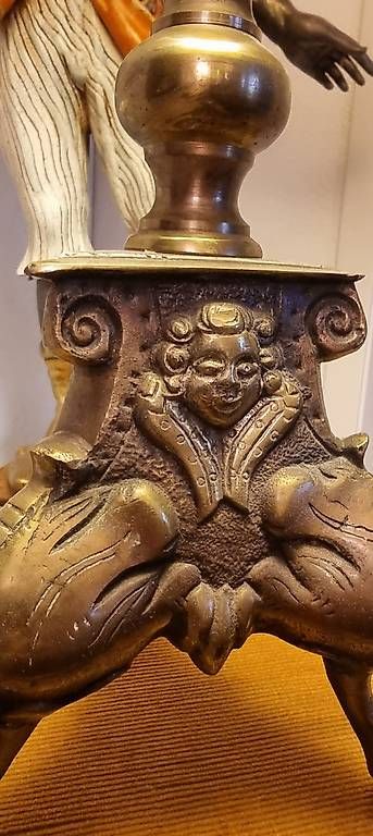 Lampade: Exklusives Stück, Messing Tischlampe – Usato da Kaufdorf venduto da Nati-Nati 6