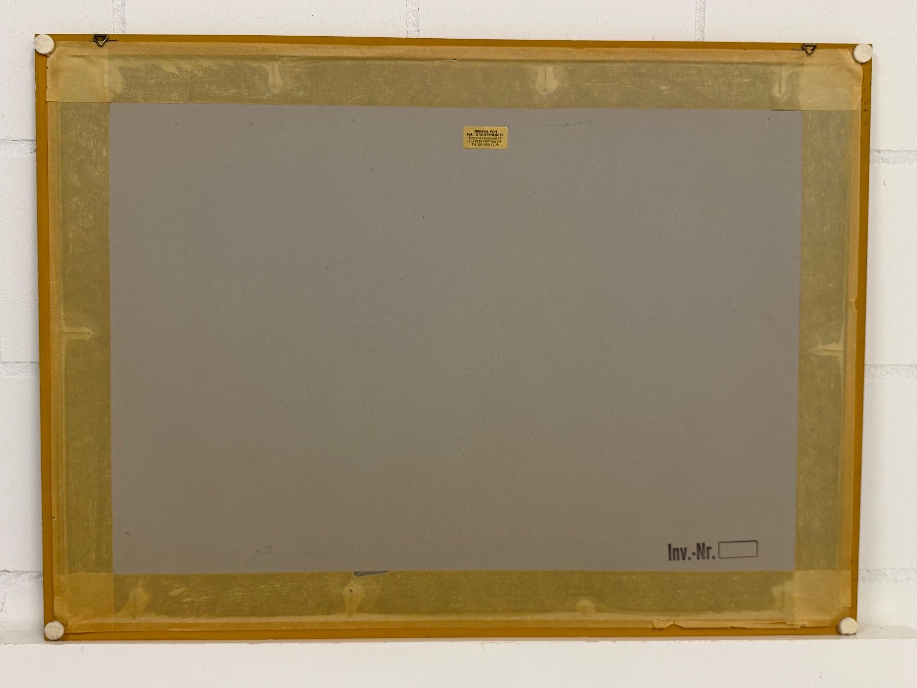 Gemälde: Paul Stauffenegger („Stauffi“, 1925–2016) Mischtechn. – Gebraucht aus Basel von PAUL_ART 8